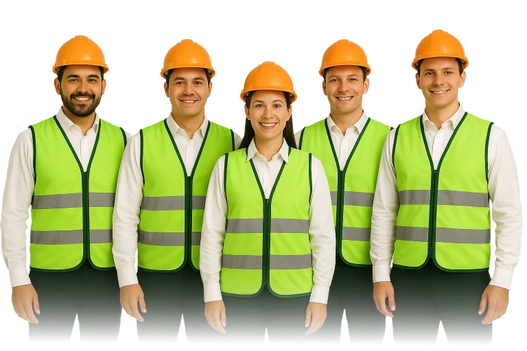 Equipo de colaboradores en Grupo Acosta
